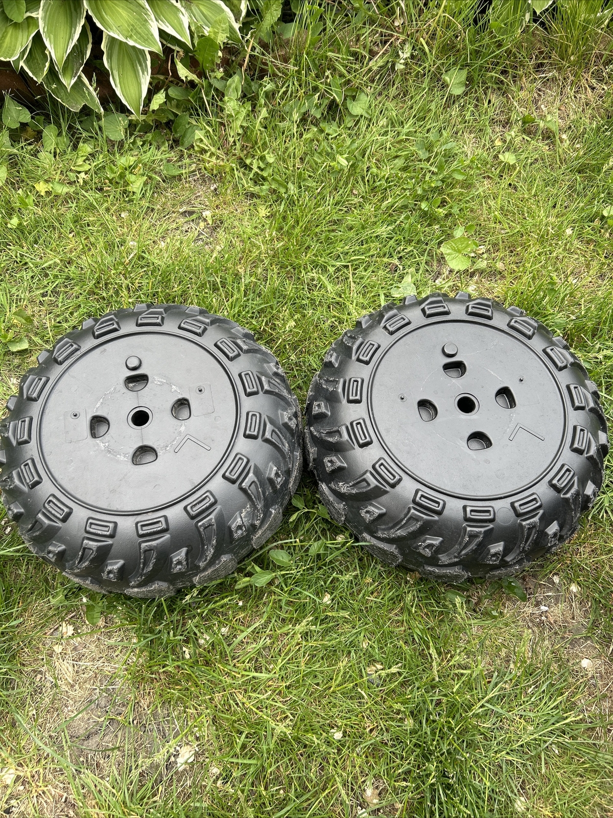 powers Wheels Kawasaki KFX Ninja Rims And Hubs Pair (L)