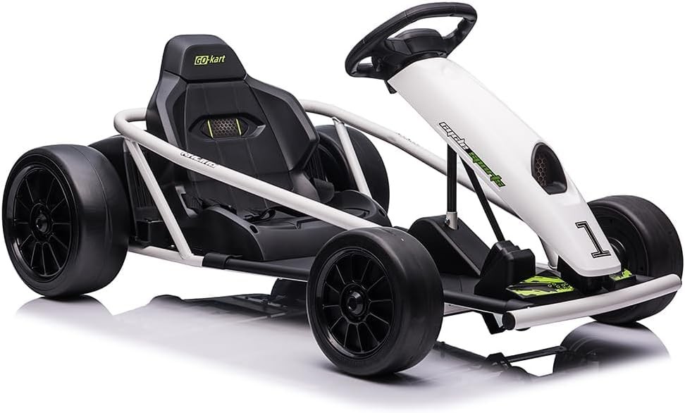 ⚡24V Electric Go Kart Kids Ride On Toy Dual 300W Motors 155lbs Capacity