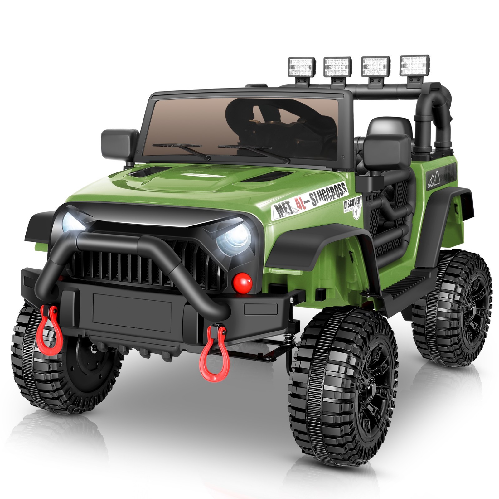 12V/24V Kids Car Power Wheels Ride-on Truck with Parental Remote Control and LED