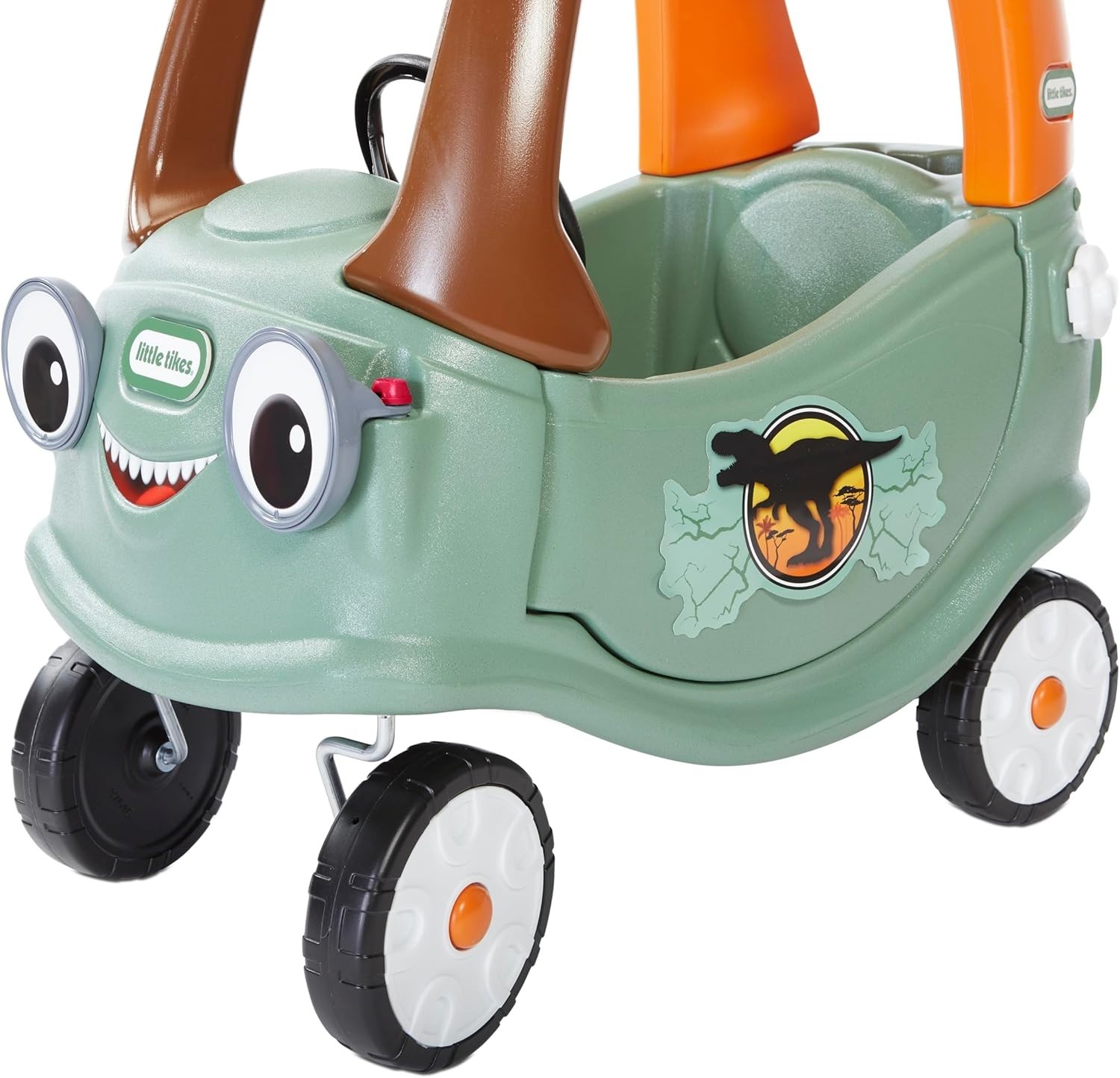 T-Rex Cozy Coupe Ride-On Car for Kids, Multicolor – Fun Indoor & Outdoor Play