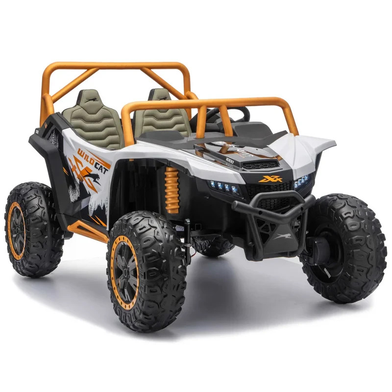 24V 4WD 2 SEAT KIDS RIDE-ON UTV CAR 580W 4 POWERFUL MOTORS,EVA TIRES,LED+ R/C