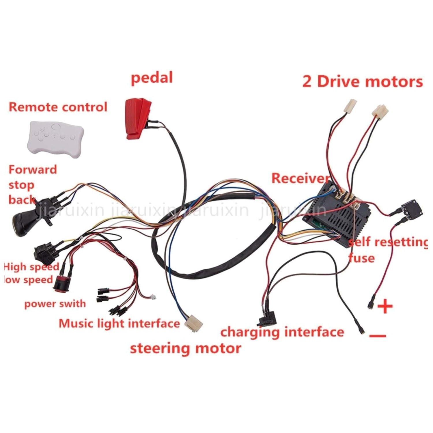 Electric Car Conversion Full Set of Accessories