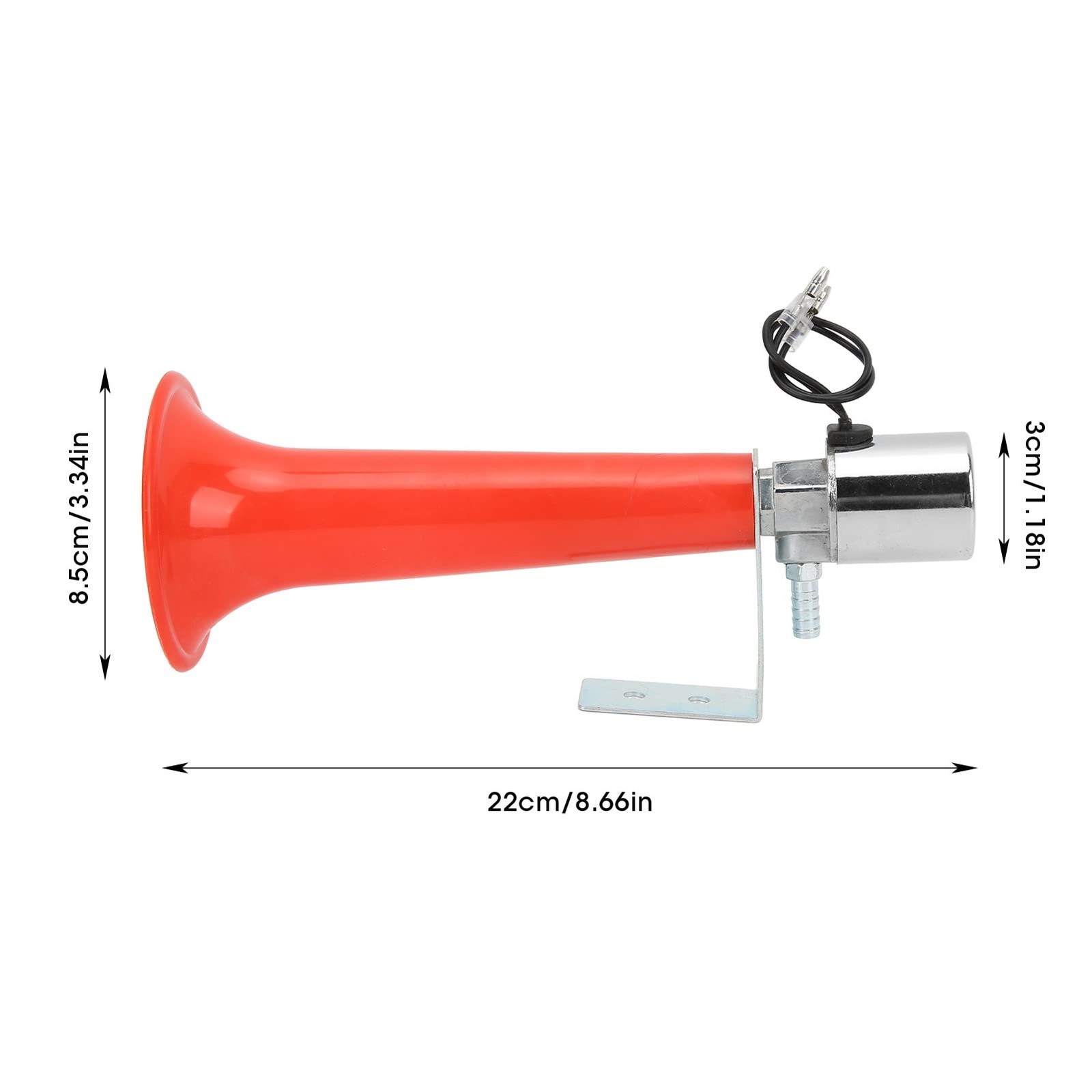 arturkish whistle horn 12v24v air horns for trucks180DB Red Air Horn Universa…