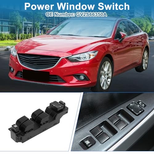 Car Power Window Switch No.GV2S66350A Front Left Driver Side Window Control