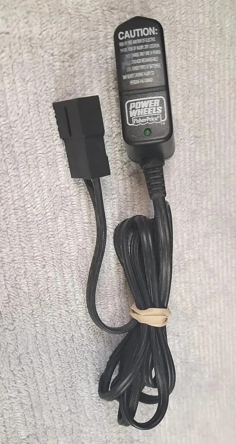 Fisher Price Power Wheels 6V Class 2 Battery Charger (00801-2042)