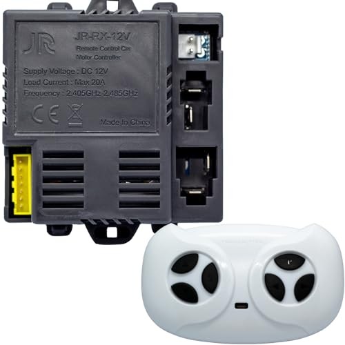 JR-RX-12V 2.4G Bluetooth Remote Control and Control Box Receiver Kit with