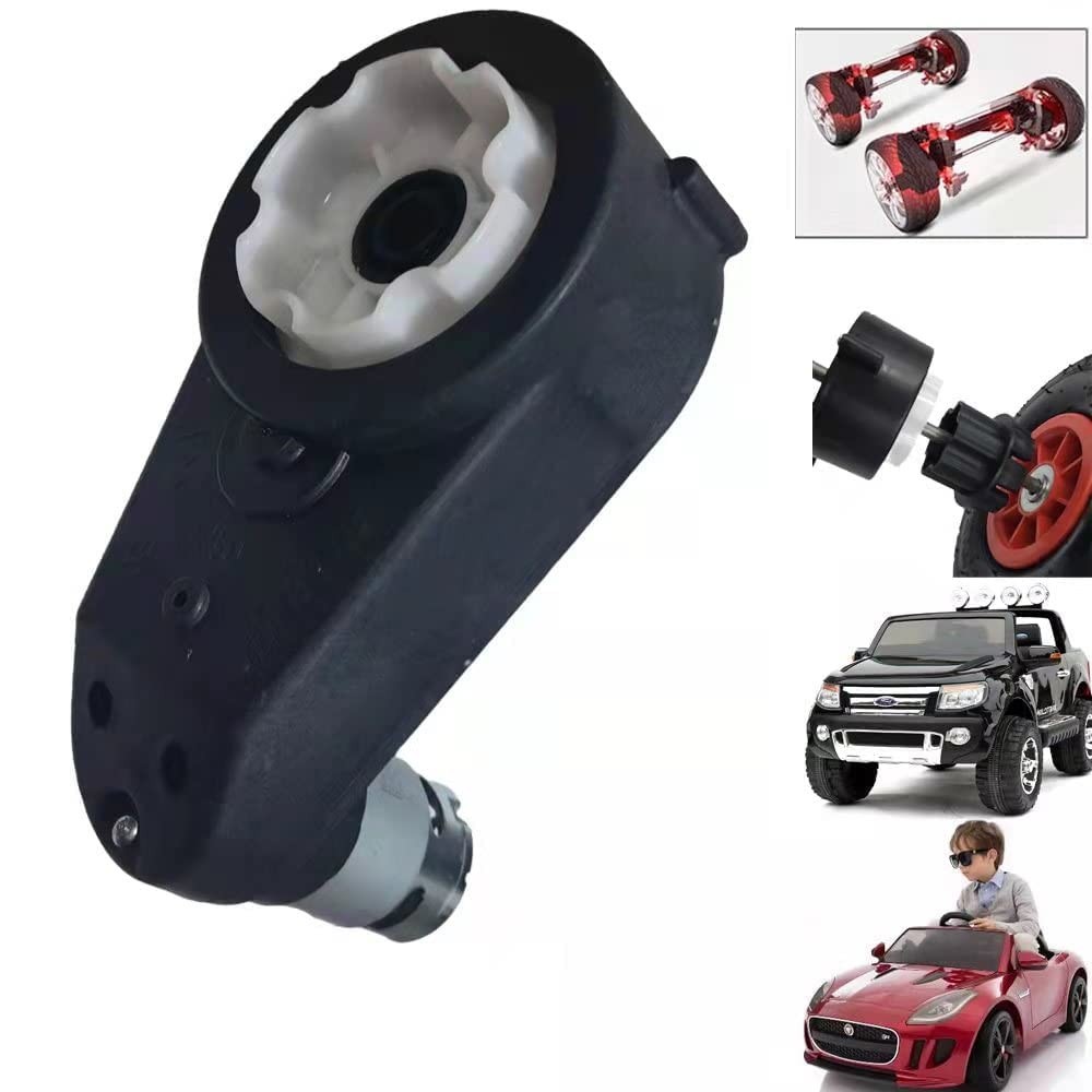 12V 550 High-Speed Motor Gearbox 40000 RPM for Kids Ride-On Toy Upgrade