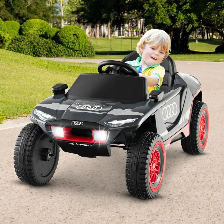 12V Kids Ride On Electric Racing Car Gift Kids w/2.4G Remote Control & 3 Speeds