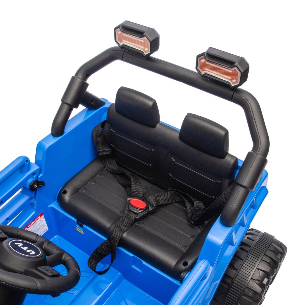 12V 2WD Kids Ride On UTV W/ 2.4G PC,Anti-Collision Bar,High Chassis,Anti-Slip