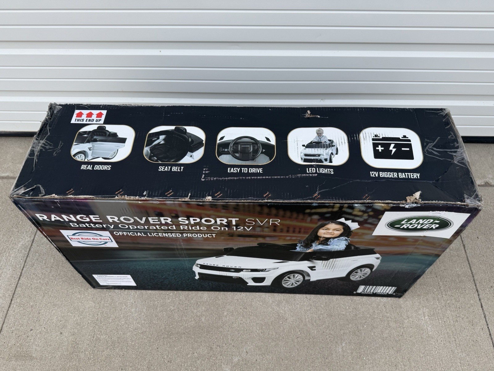 Best Ride on Cars 12V Range Rover Powered Ride-On – White