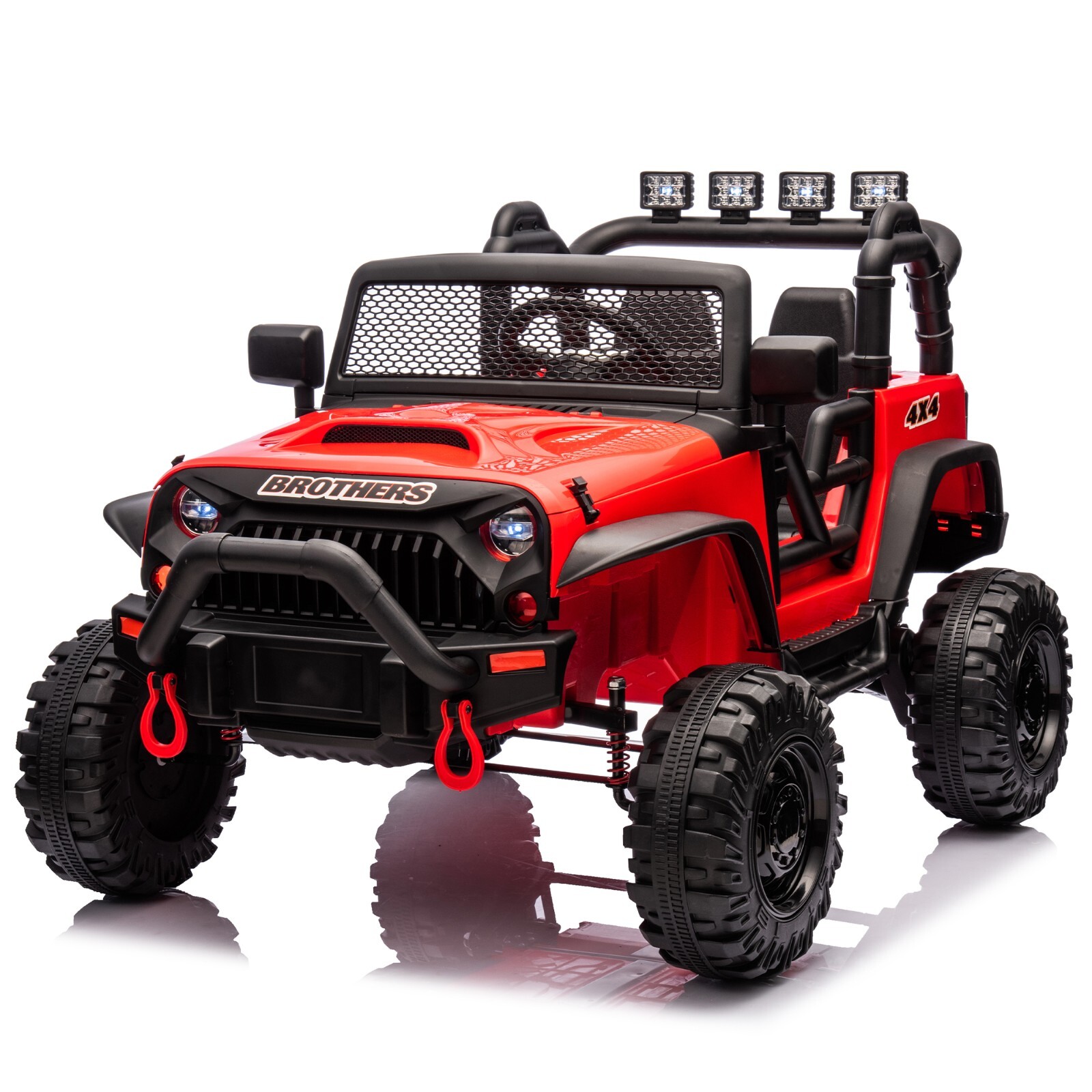 2 Seaters Ride on Car for Kids 24V Electric Truck Toy with Remote Control 400W