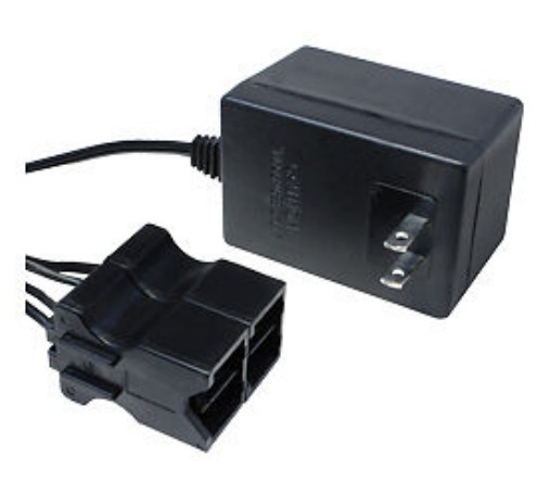 12v Power Wheels black BATTERY CHARGER adapter cord plug electric Jeep Wrangler