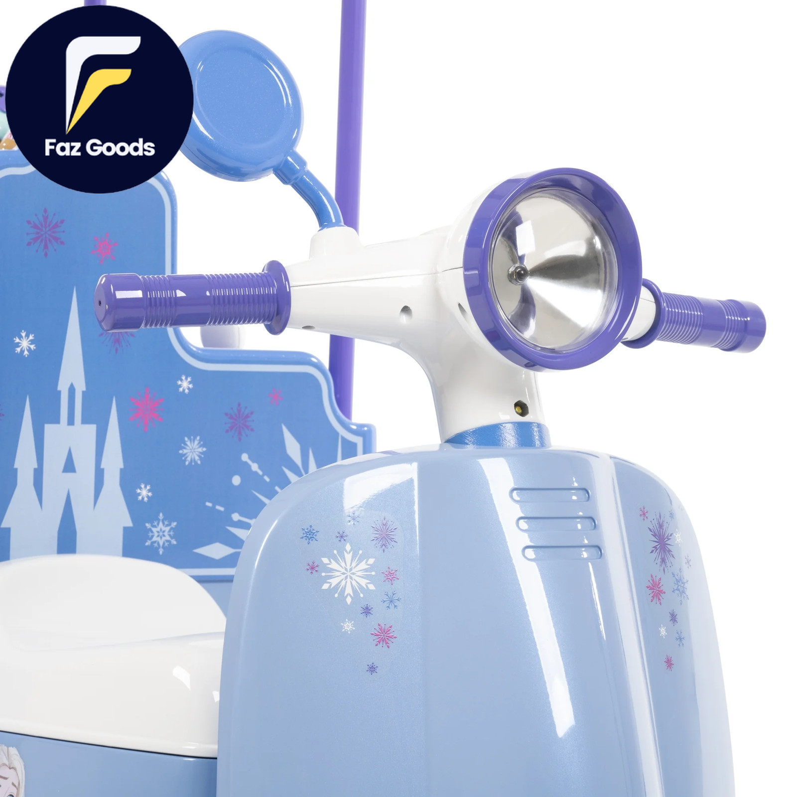 6V Disney Frozen Ice Cream Cart Battery Ride-On Toy Ice Cream Toys