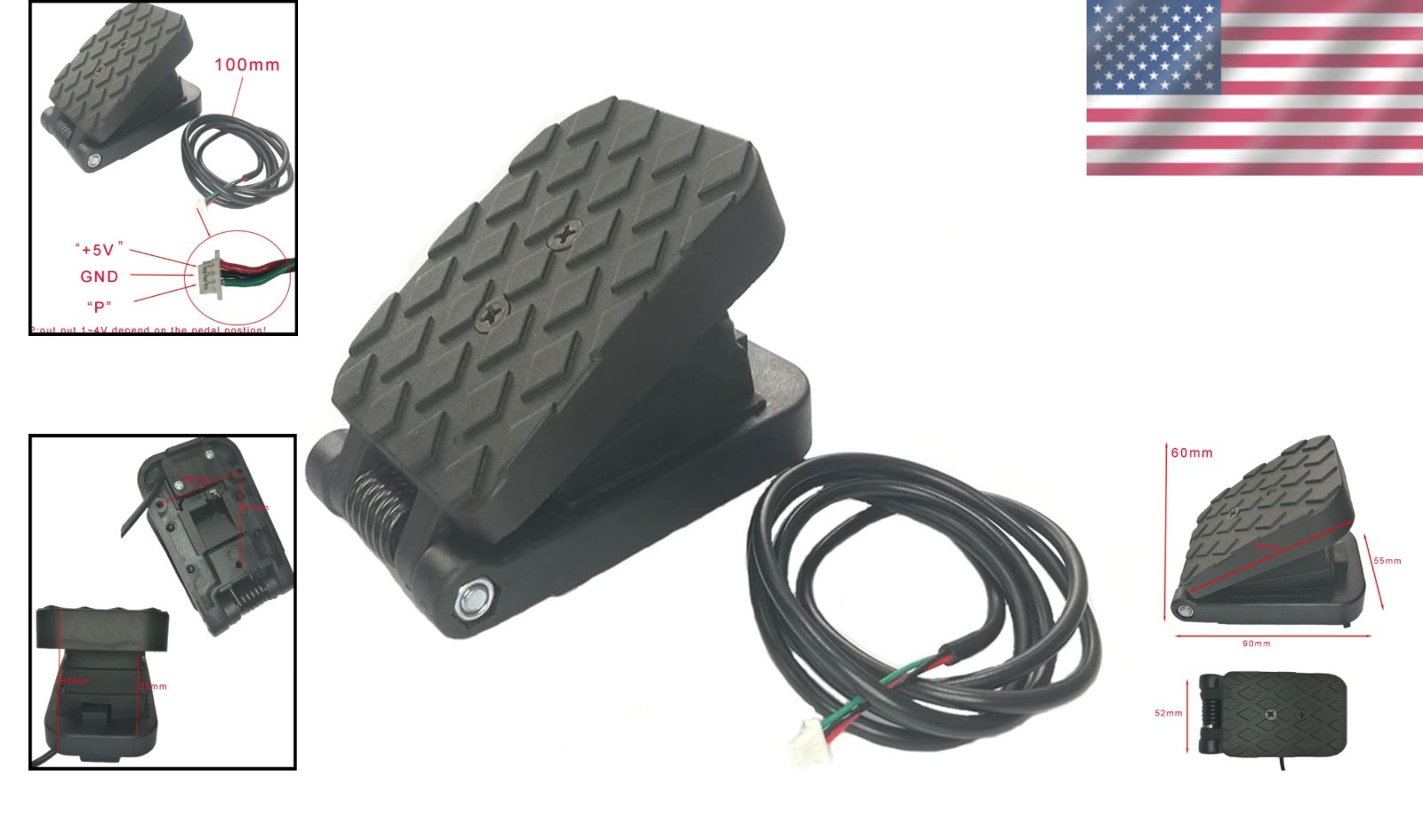 Kids’ Electric Ride-On Toys Foot Switch Replacement