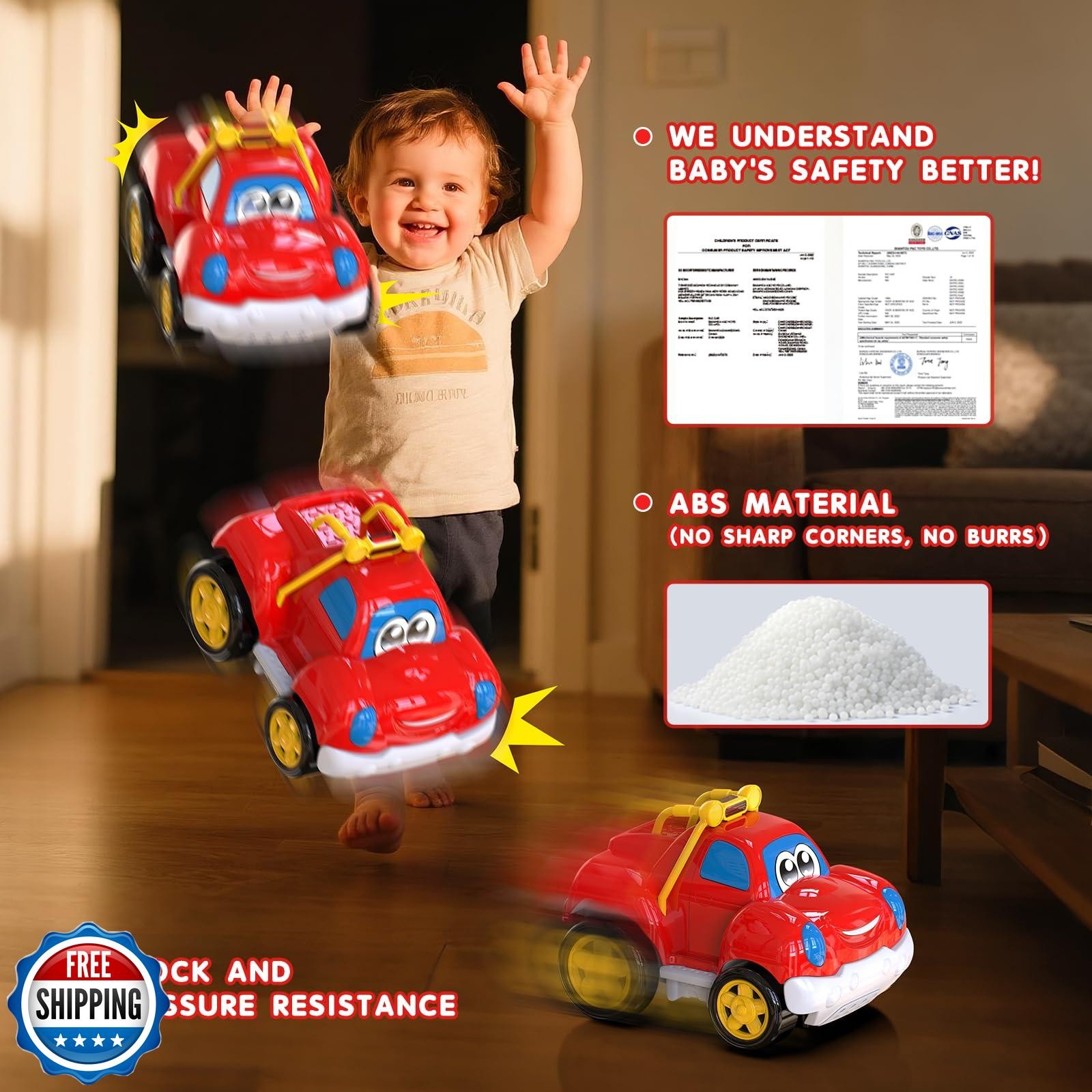 AEROQUEST Toddler Remote Control Car Pickup Truck Toy for Kid Car