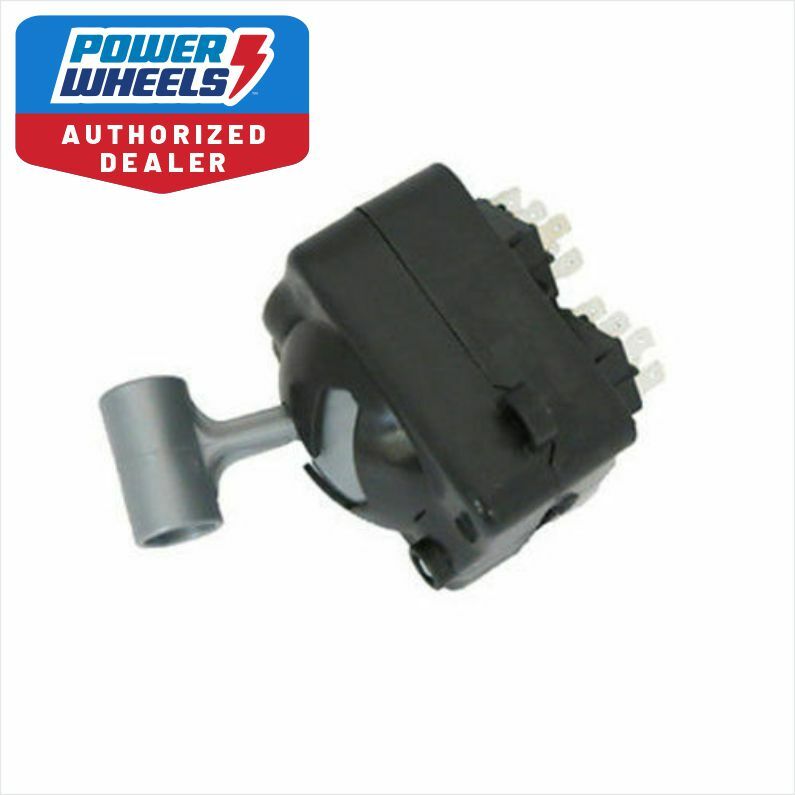 Power Wheels K8285-9319 Ford F-150 Gear Shifter black/grey square hi low fwd rev