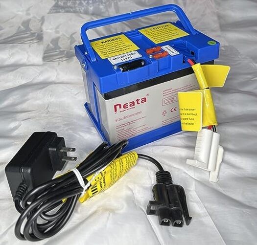 12 Volt Battery and Charger Compatibal with for Motion Trendz Action Wheels