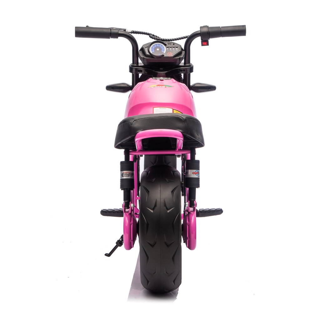 24V 300W Kids Ride On XL Electric Toy Muscle Motorcycle Hub Motor 14in EVA Wheel