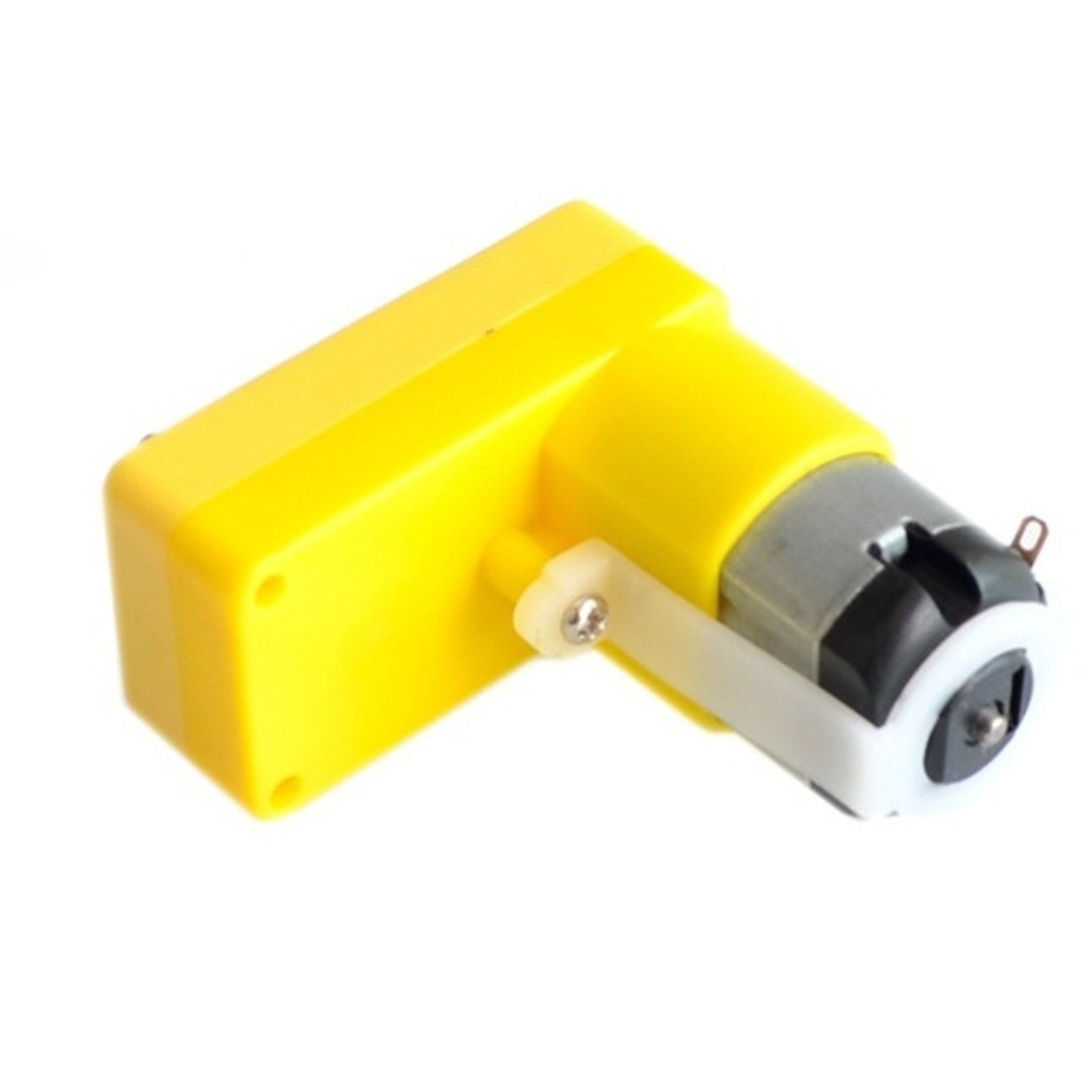 6V Brushed Gear Motor 210RPM L Configuration for TT Motor Robot Car Use