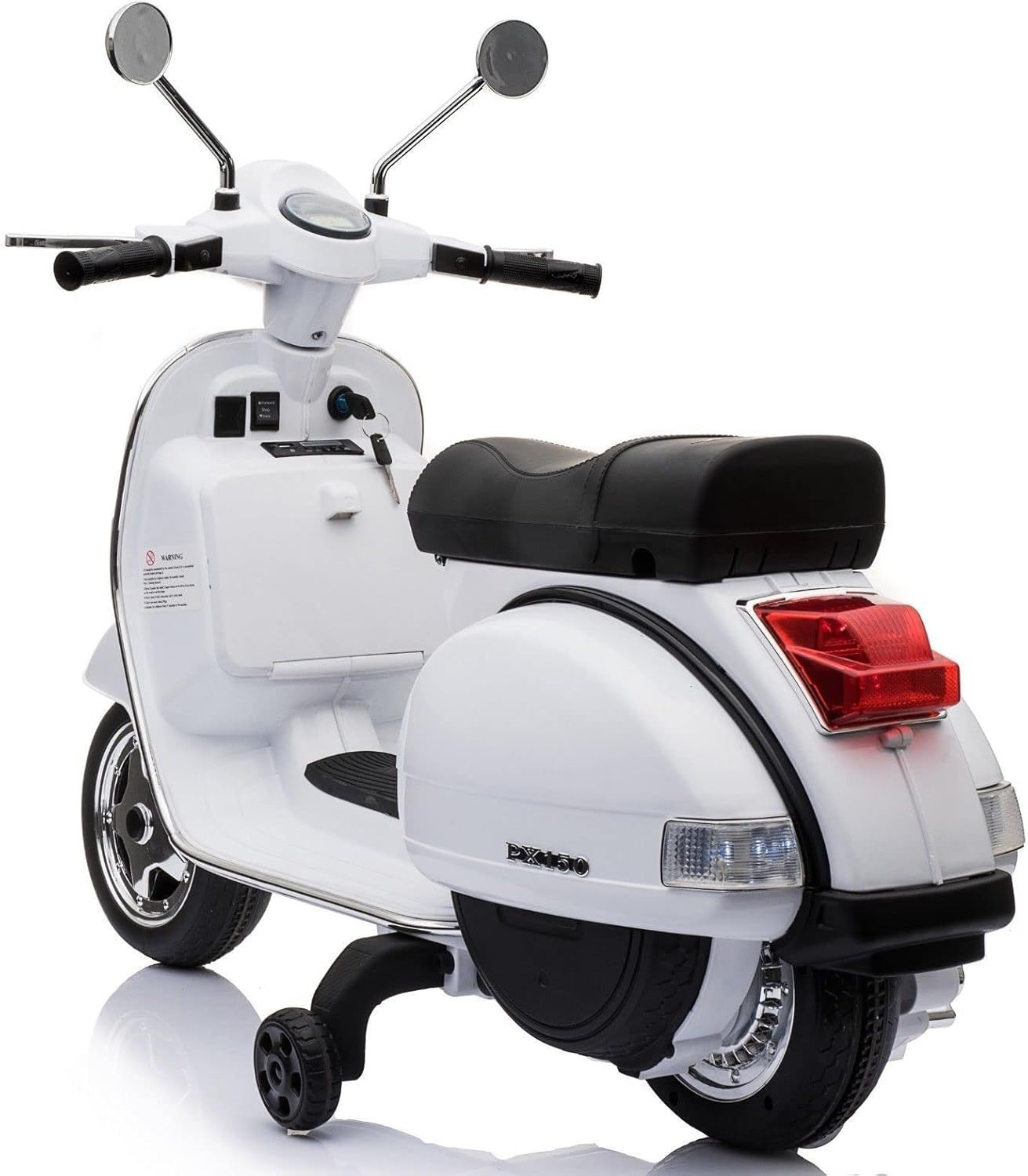 Vespa Scooter, White, Large