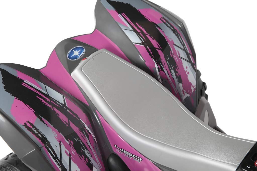 Peg Perego Polaris Outlaw Pink Power Ride-On ATV 2-Speed 2.5 or 5 Mph 12V