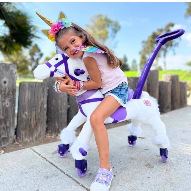 Power Pony Push Riding Toy – Crystal Ages 2 And Up Brand New