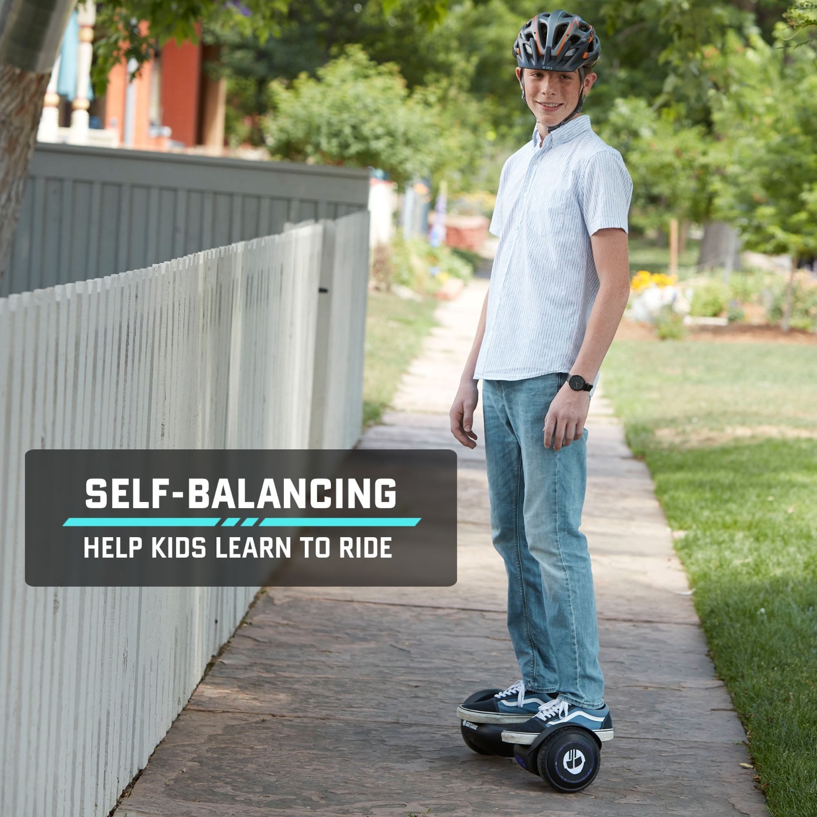 Gotrax Edge Hoverboard for Kids Adults, 6.5″ Tires 6.2mph & 2.5 Miles GT-EG-GAL™