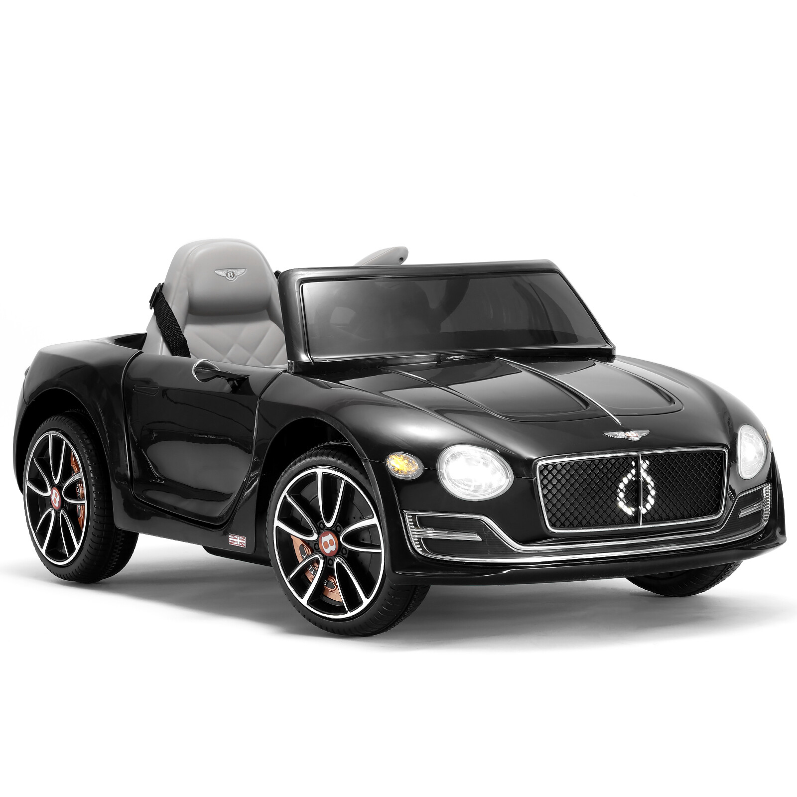 12V Electric Kids Ride on Car Bentley Licensed Style Child Toy Car W/Remote +LED