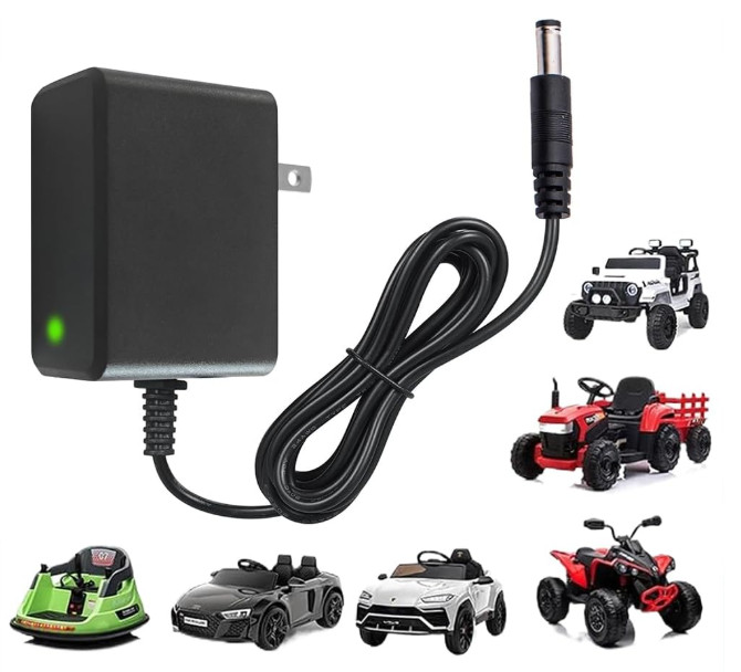 12V Kids Charger for Ride On Toys Car, 12V Ride-on Toys SUV Car Battery Charg…