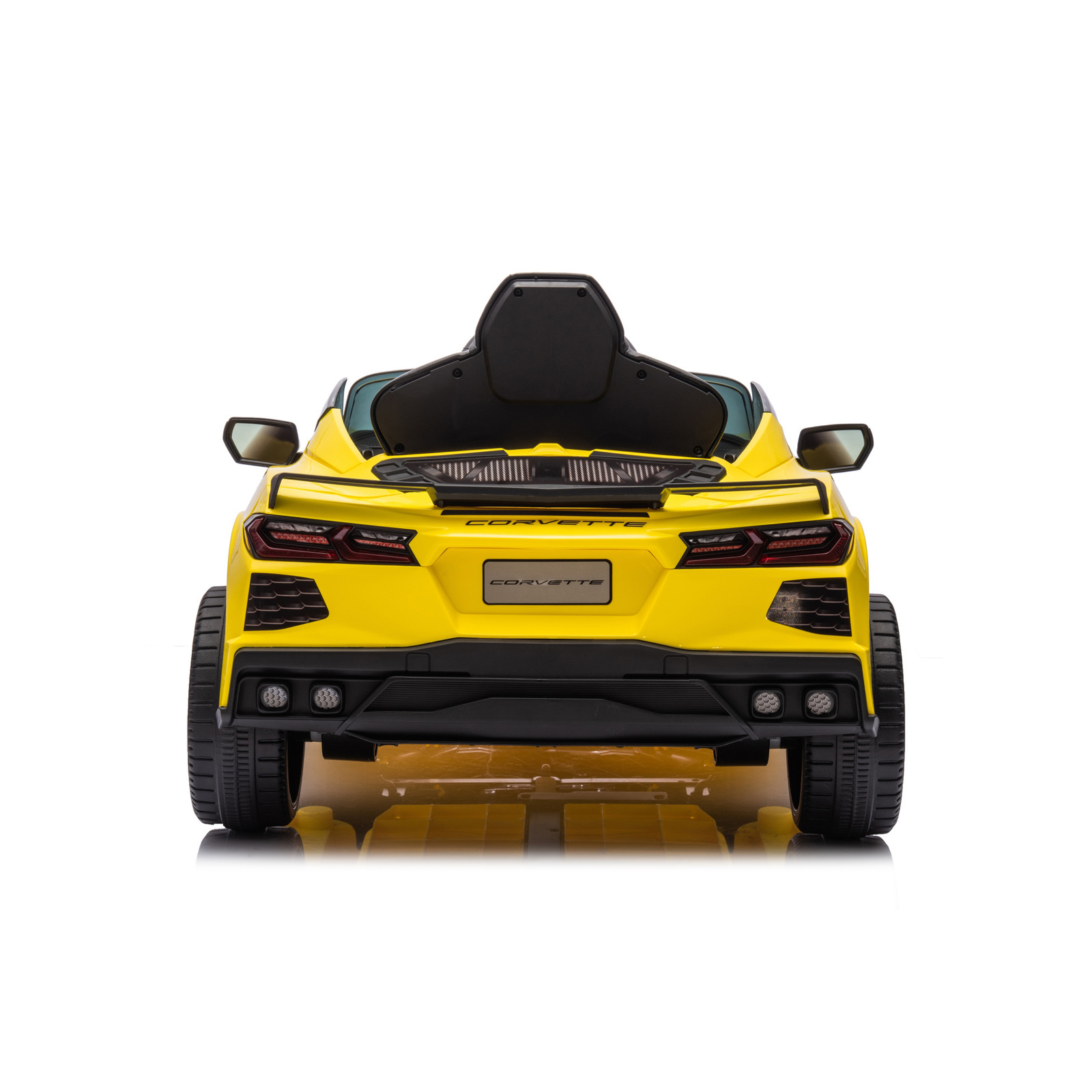 12V Chevrolet Corvette C8 1 Seater Kids Ride On Car Electric Toy Vehicle Remote
