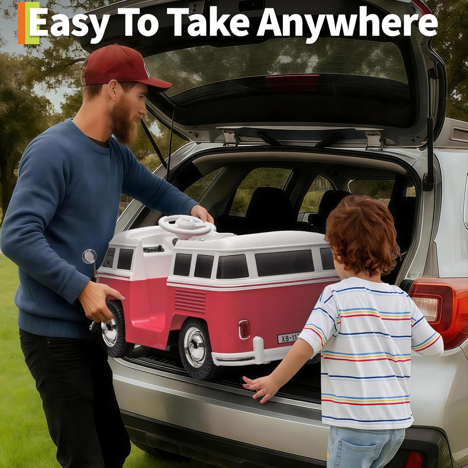 6V Ride on Toys for Kids Licensed Volkswagen Electric Car