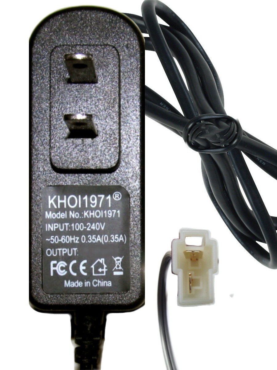 WALL charger AC adapter for KT1109i KidTrax Disney Cinderella Scooter ride on 6V