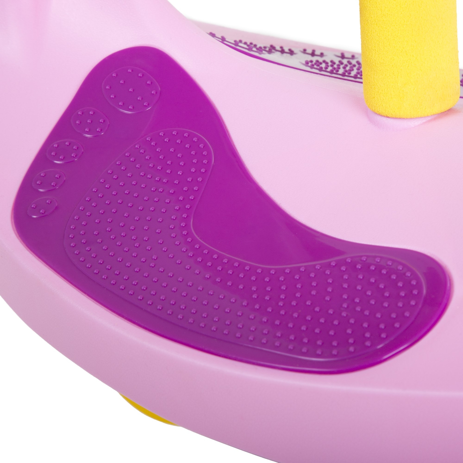 Pink and Purple Wiggle Car Ride On Toy for Kids Develops Motor Skills