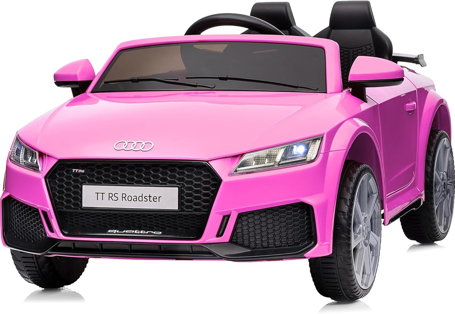 Hikiddo Licensed Audi TTRS Electric Kids Car, 24V Kids Ride-On Toy Car for Toddl