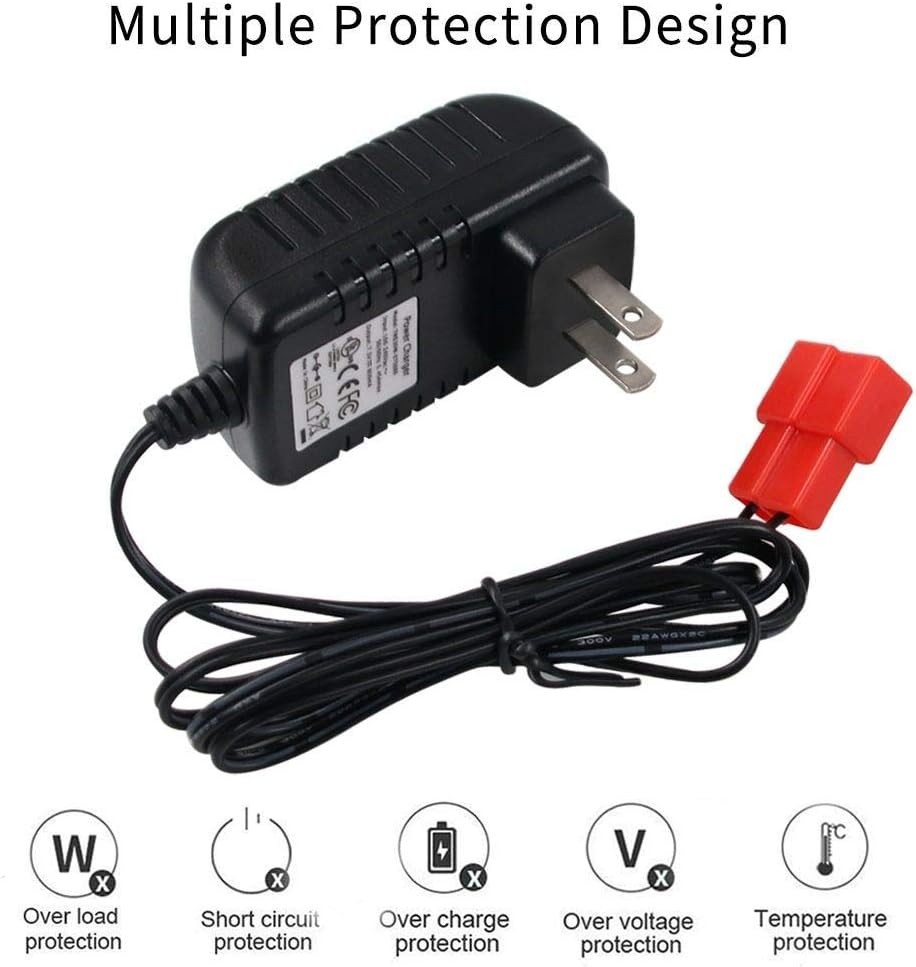 6V Kids Ride On Car Charger Replacement Battery Charger for Electric Toy Vehicle