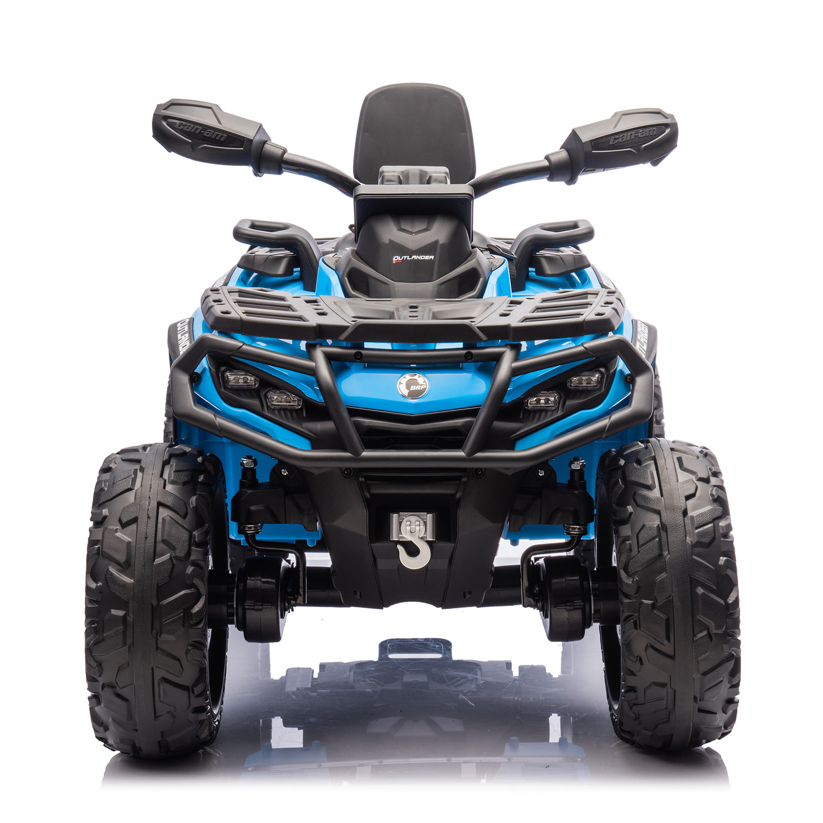 Can-Am Outlander 24V 2-Seater Kids Ride On ATV Quad 4x200W Motor RC Remote Blue