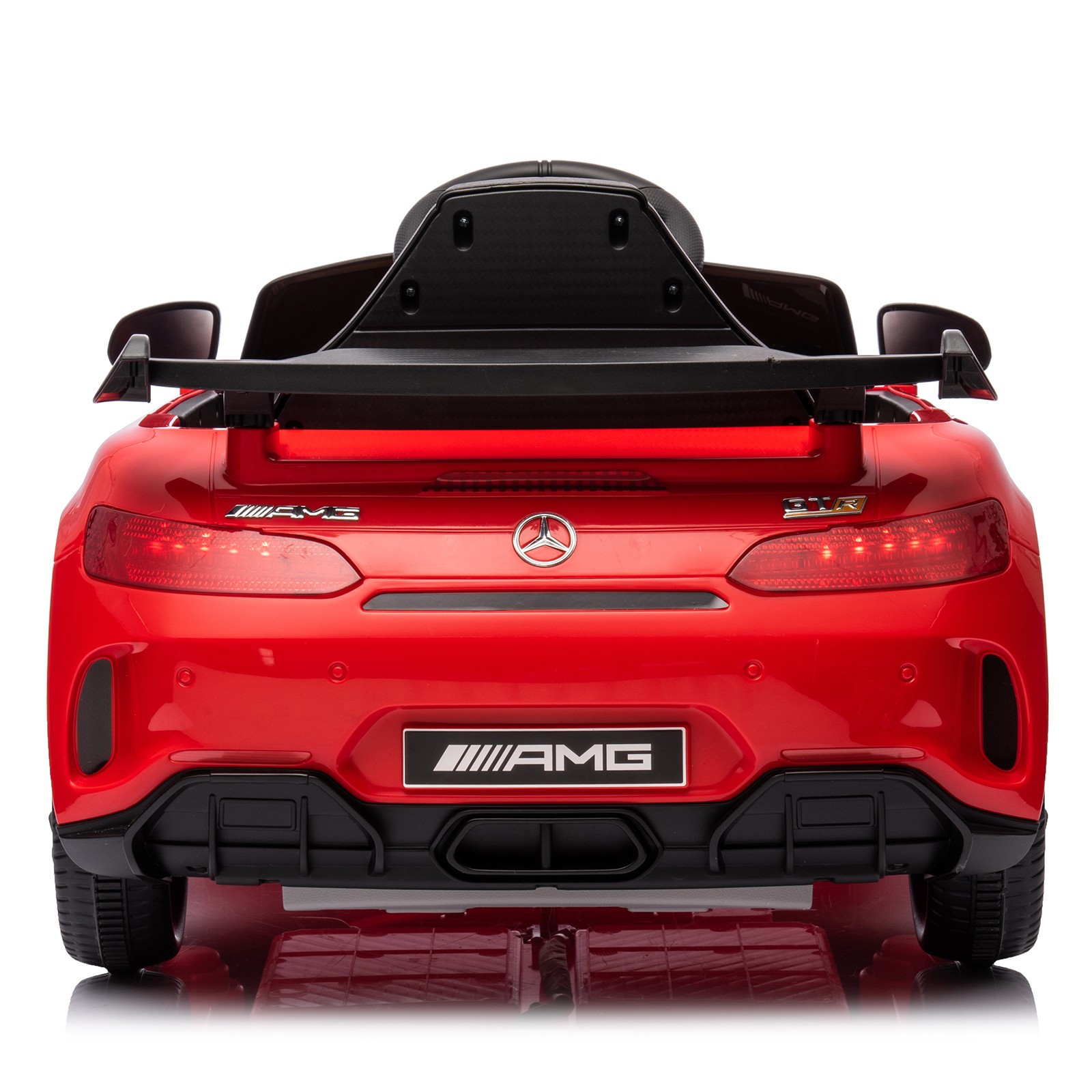Kid Toddler 12V Licensed Mercedes-Benz Electric Ride on Car Toy with Remote Red