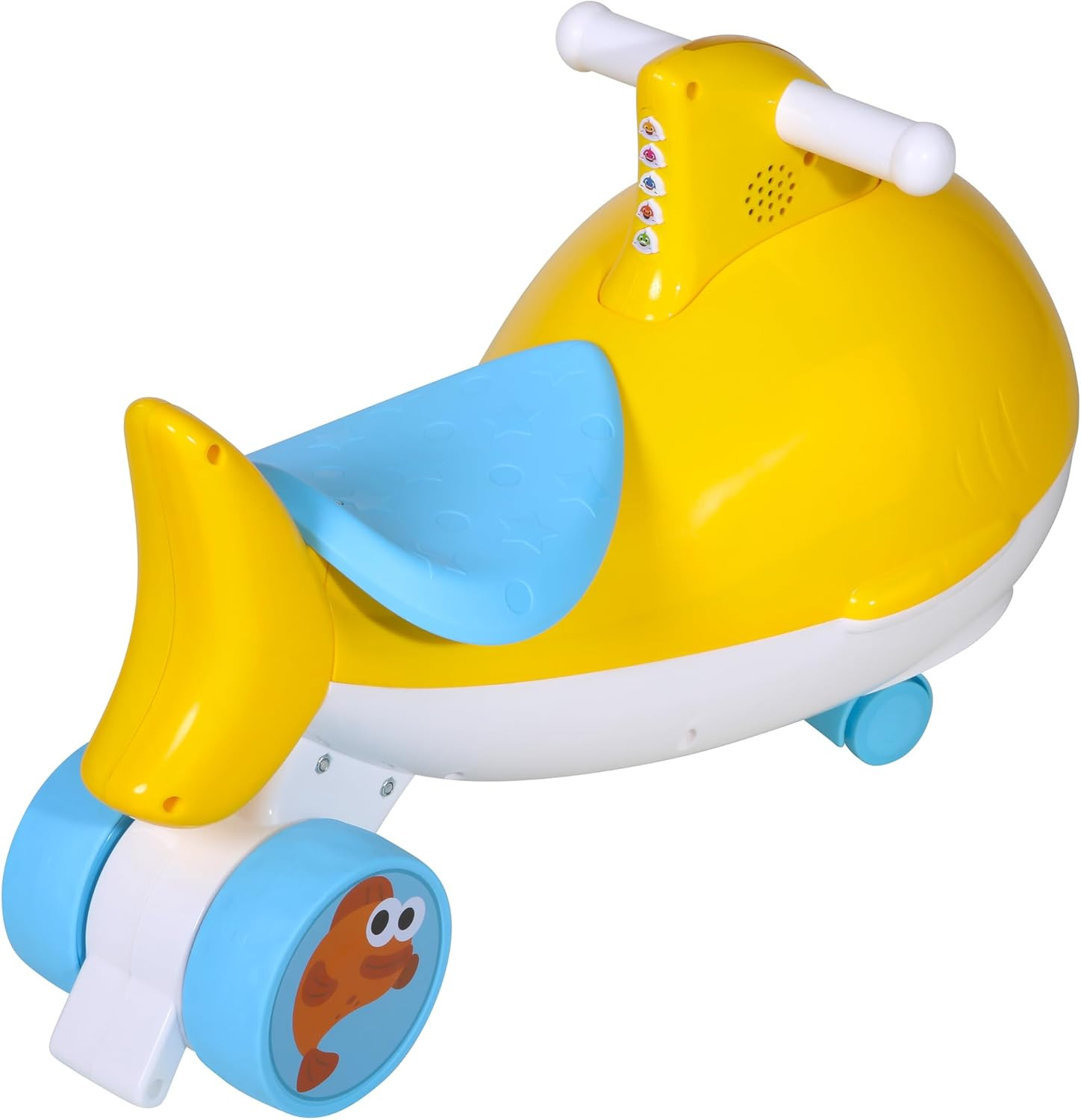 Baby Shark Push Ride-On Toy for Chidlren Ages 18 Months – 3 Years