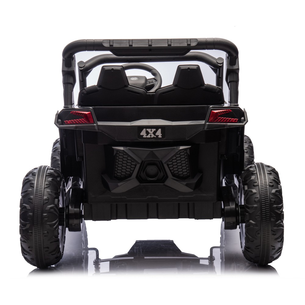 24V Two-Seater Kids Ride On UTV Car W/ Remote 4-Wheel Suspension Music Bluetooth