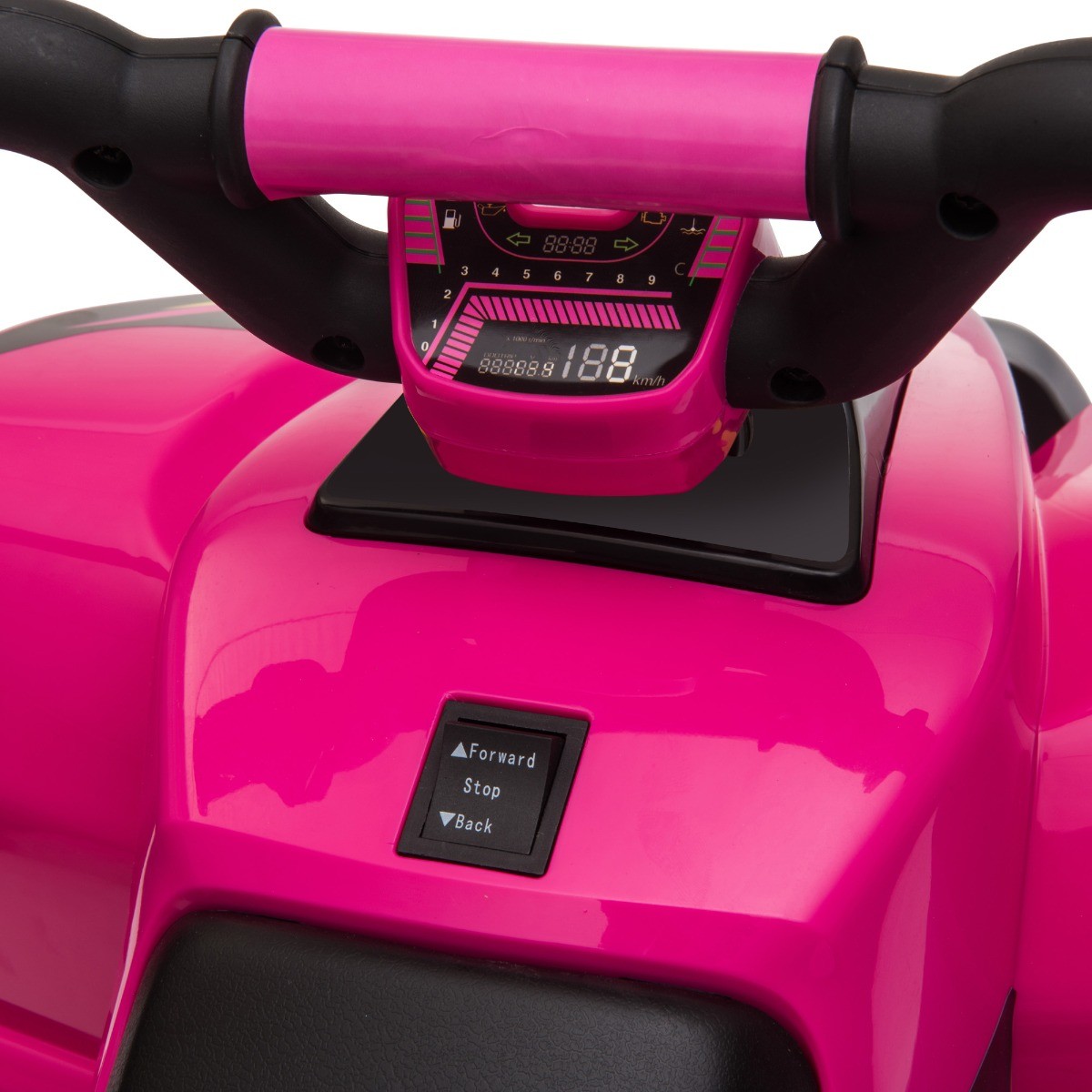6V Kids Electric Ride on Car with Big Wheels 18-36 Months Old Pink
