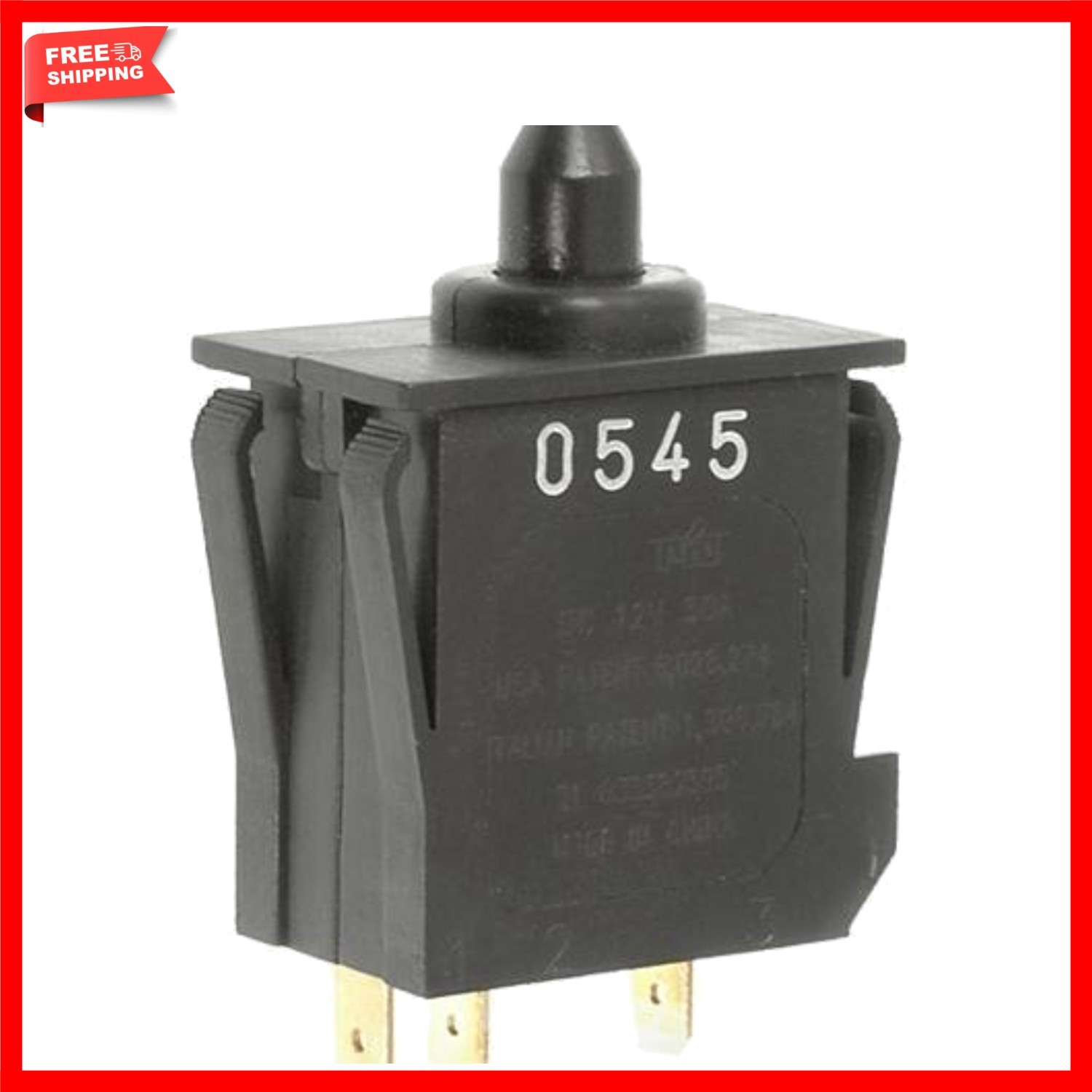Easy-Connect Plunger Foot Switch for Construction & Home Devices