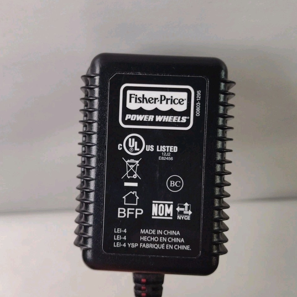 Fisher Price Power Wheels 00801-1781 6V Battery Charger Original Authentic OEM