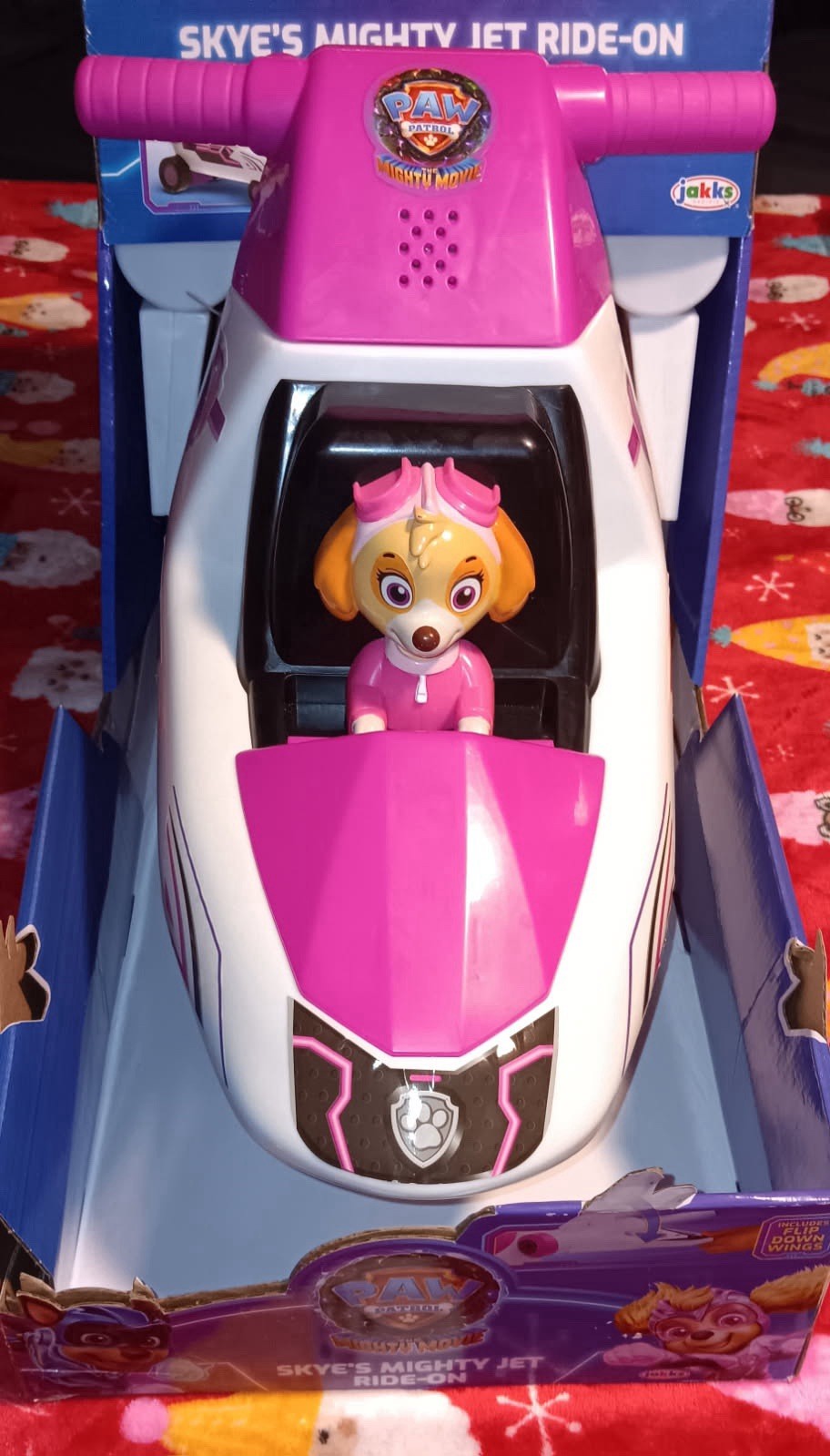 Paw Patrol Ride On – Skye’s Mighty Jet RideOn with Music & Sounds
