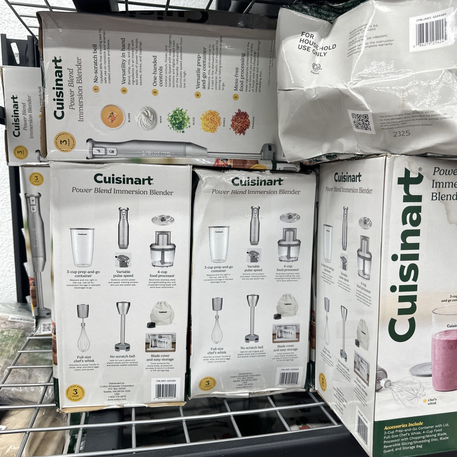 Cuisinart Variable Speed Immersion Blender with Food Processor