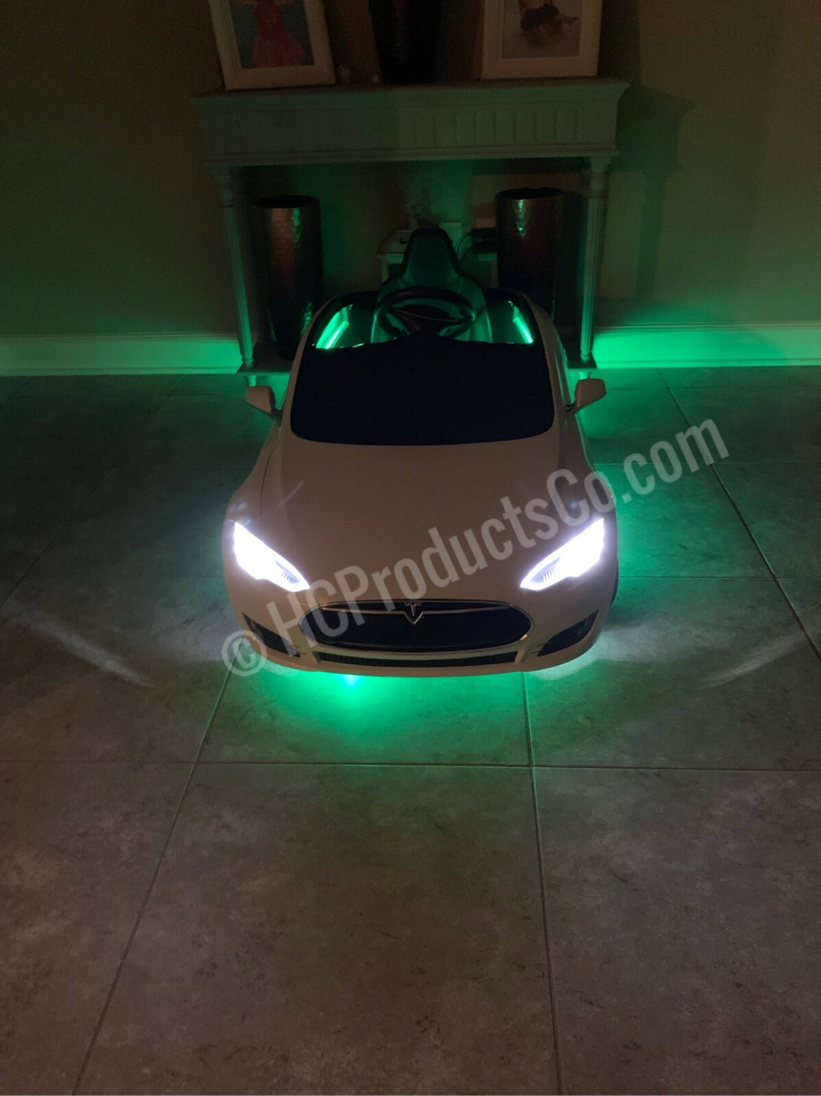 Remote Controlled LED Light Kit For Kids Electric Cars 20 Colors & Motions