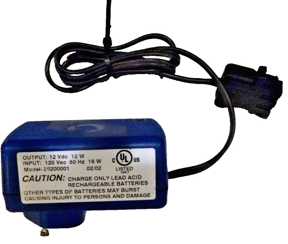 Peg Perego 12v Green Battery Charger Model 25200001