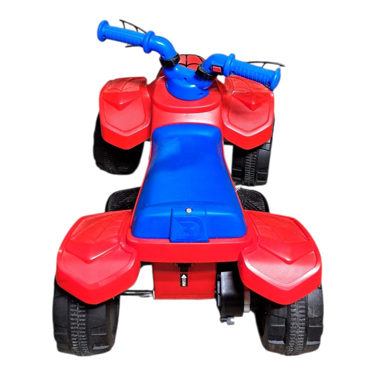 Dynacraft Marvel Spider-Man 6V Battery Powered Little Quad Kids Ride On ATV