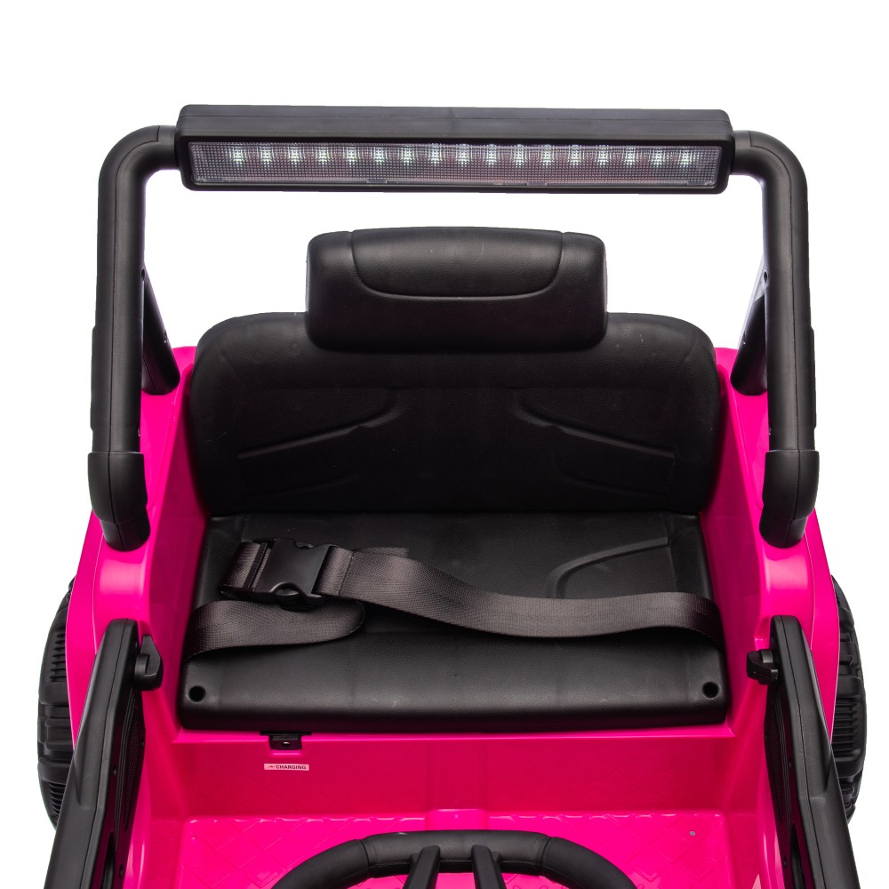 2 Seater Kids Electric Car 12V Ride on Toy Wheel Truck with Remote Control, LED