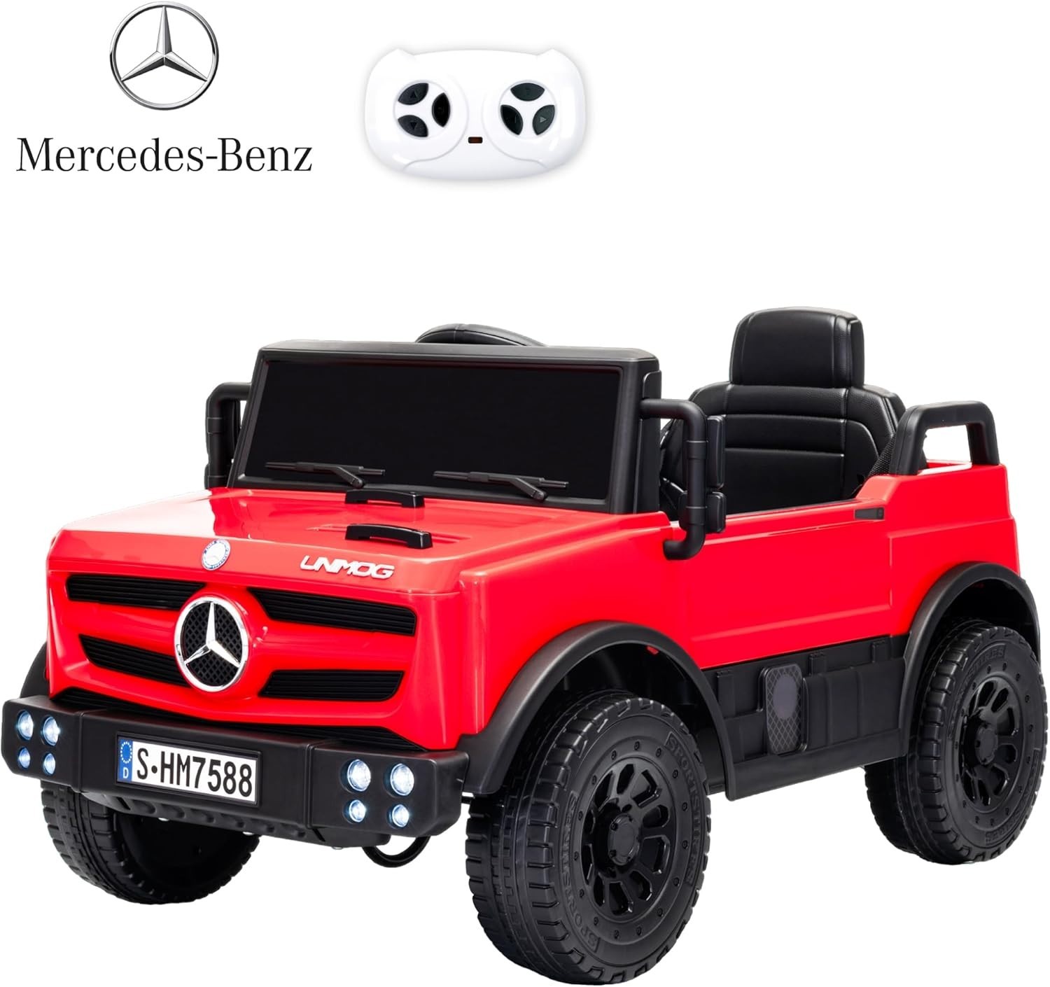 Carro Electrico Para Niños Coche Montable De Jugar Manejar Con Control Remoto..