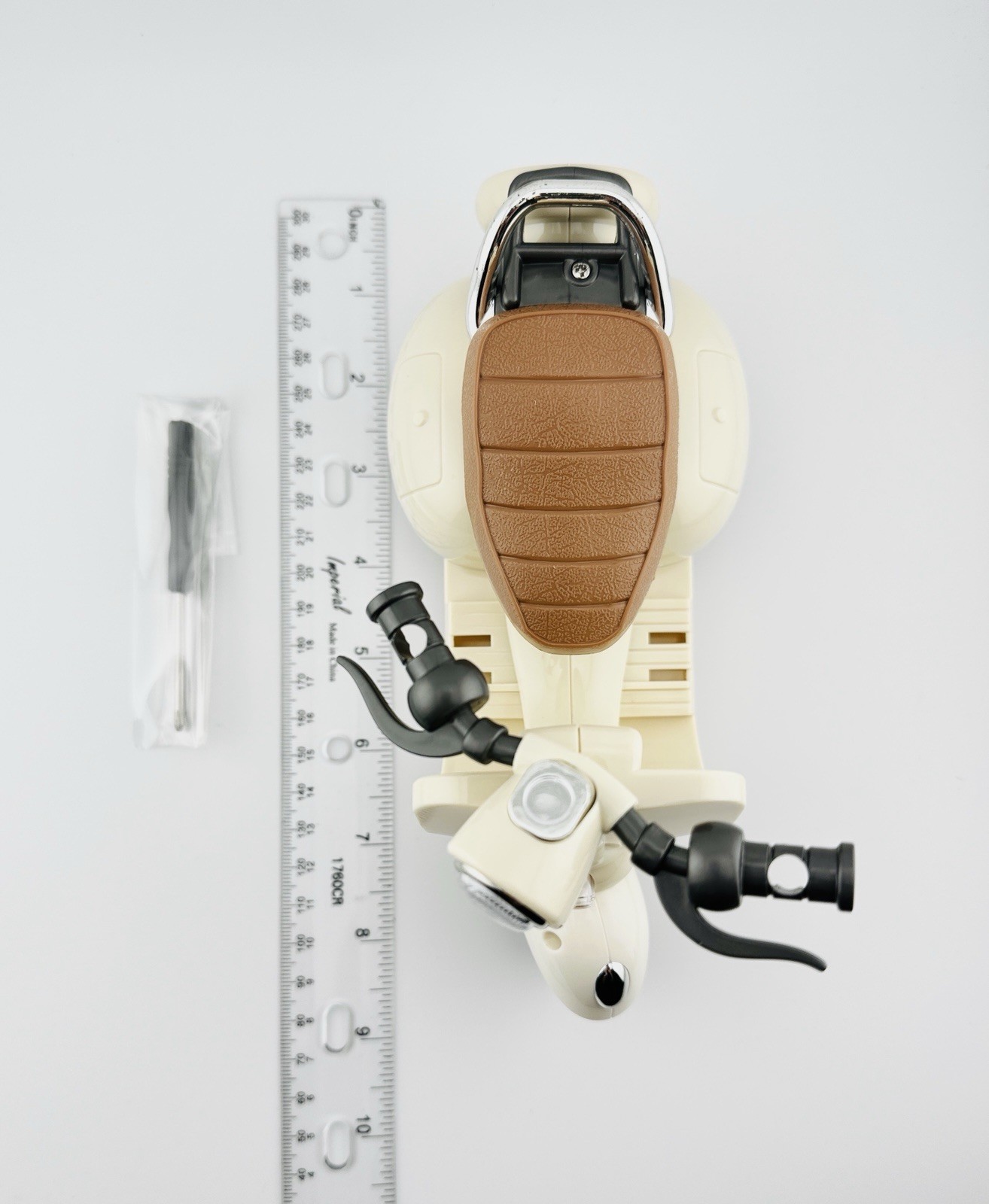 Battery-Powered Toy Scooter (Switch On/Off) – 3 AA Batteries/ Doll Not Included